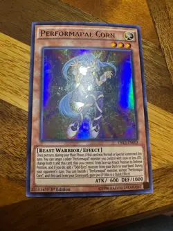 Performapal Corn DRL3-EN003 1st Edition Ultra Rare PL + BONUS - Image 1