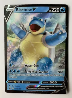 Blastoise V SWSH101 Black Star Promo Pokemon Sword & Shield Ultra Rare NM/M Card - Image 1