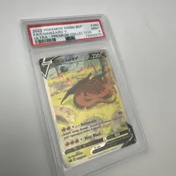 PSA 9 MINT Charizard V SWSH260 FULL ART HOLO PROMO Pokemon Card - Image 1