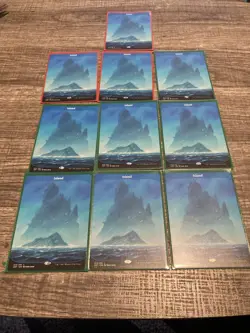 MTG Unstable Island Full Art 213/216 10 Cards - Image 1