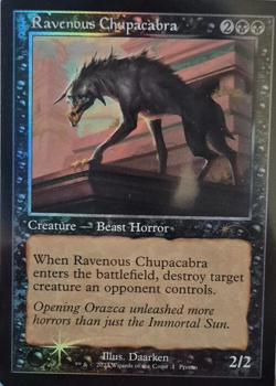 Ravenous Chupacabra (RETRO) *FOIL* [WPN PROMO] Magic: The Gathering MtG TCG Card - Image 1