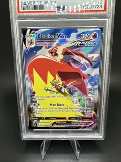 Blaziken VMAX PSA 10 English Pokemon Card TG15/TG30 Silver Tempest 2022 Alt Art - Image 3