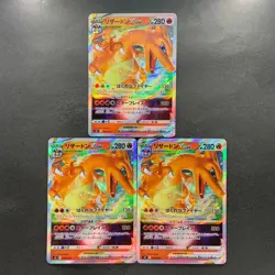 NM 3 card Charizard VSTAR 002/030 Special Deck Japanese Pokemon 1470 - Image 1