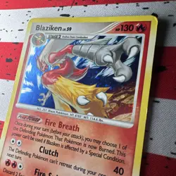 Blaziken 3/127 Platinum Holo 2009 Rare Pokemon Card Lp/mp - Image 2