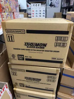 DIGIMON CARD GAME: Sinister Order Booster Case EX10 [12 BOXES] - Image 4
