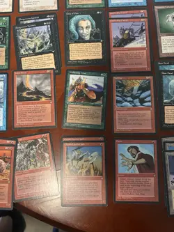 MTG Ice Age Lot - 150+ Cards - Mystic Remora, Orcish Lumberjack, - Played/NM - Image 3