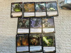 ~375 World of WARCRAFT WoW TCG Trading Card Game Heroes Azeroth Lot Loot Promos - Image 3