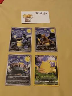 4- Pokemon X Van Gogh - Pokemon Fan Art Cards - Image 1
