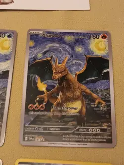 4- Pokemon X Van Gogh - Pokemon Fan Art Cards - Image 3