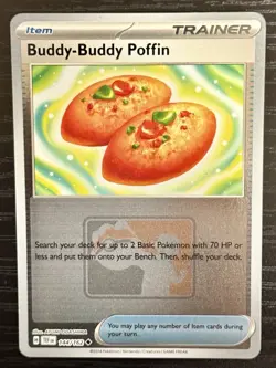 Buddy-Buddy Poffin 144/162 TEF (Play! League Promo) English Pokemon Card NM - Image 1