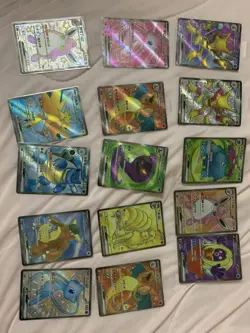 Pokemon Cards Sr &Ssr Charizard Ninetales Mew Alakazam Lot 15 S.Chinese J31 - Image 1
