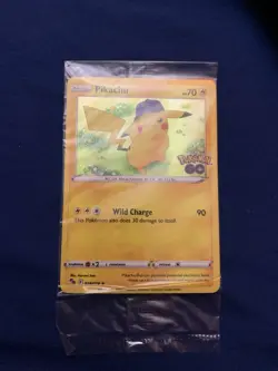 SEALED Pikachu 028/078 Pokemon GO Holo Promotional Card - Image 1