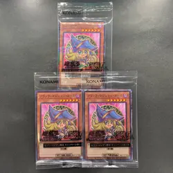 NEW 3 card Dark Magician Girl 711E-JP002 Normal Parallel Rare Seven Eleven 1914 - Image 1