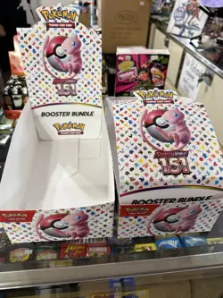 Pokemon Scarlet & Violet -EMPTY 151 Booster Bundle Display BOX ONLY, *No cards* - Image 1