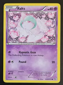 Ralts RC8/RC25 Pokemon Legendary Treasures Radiant Collection Card LP - Image 1