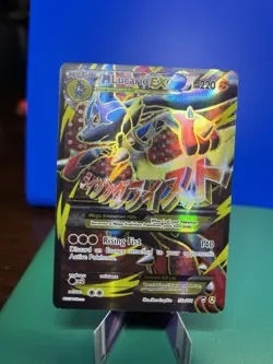 Pokemon TCG M Lucario EX Promo Card 55a/111 Ultra Rare Lp Condition - Image 1