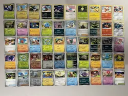 Pokemon Trading Cards - Mixed Wholesale Lot of 50 Random Cards - Image 1