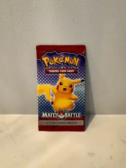 Pokemon Match Battle Booster Pack (4 Cards) New - Image 1