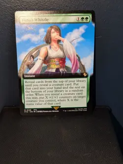 MTG Yuna's Whistle (Extended Art) Commander: Final Fantasy 126 FFX NM - Image 2