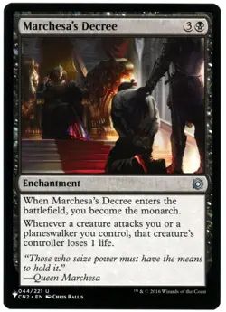 Marchesa's Decree - The List Reprints - Mystery Booster 2 - MTG - NM/M - Image 1