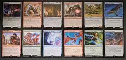 Magic: the Gathering 24 MIXED Rare & Mythics Lot - Lands Creatures & More - Image 1