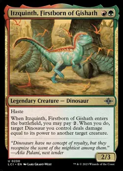 Itzquinth, Firstborn of Gishath (230) The Lost Caverns of Ixalan LCI MTG Magic - Image 1