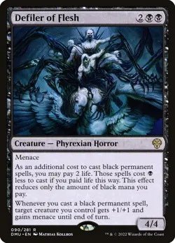 Defiler of Flesh (090) Dominaria United DMU MTG Magic - Image 1