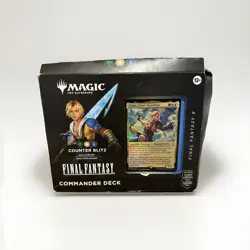 Magic The Gathering Final Fantasy X Commander Deck Counter Blitz Damaged - Image 1