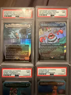 12 X Secret Lair SpongeBob SquarePants Bundle Foil MTG Magic PSA 9 Lot 1926-1937 - Image 2