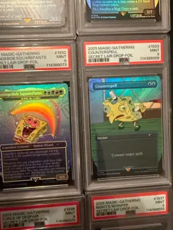 12 X Secret Lair SpongeBob SquarePants Bundle Foil MTG Magic PSA 9 Lot 1926-1937 - Image 5