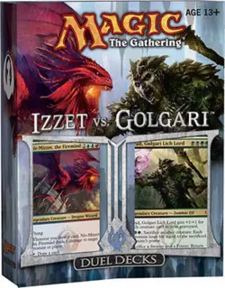 Magic the Gathering MTG - Izzet vs Golgari Factory Sealed Duel Deck - Image 1