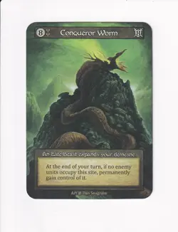 Sorcery: Contested Realm BETA CONQUEROR WORM (#1) - Image 1