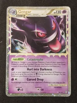 Pokemon Gengar TCG Ultra Rare Holo Card 94/102 - Image 1