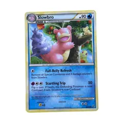Slowbro 88/90 HeartGold SoulSilver Pokemon Card Rare 2010 Nintendo - Image 1