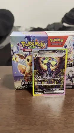 Pokemon Umbreon EX 161/131 Prismatic Evolutions Card Near Mint Condition - Image 2