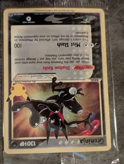 Greninja Gold Star SEALED ~Swirl~ Celebrations 144 Black Promo SWSH144 Pokemon - Image 5