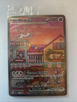 Pokemon Mew EX TCG SVP053 151 Black Star Promo, Sealed! - Image 1