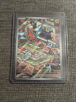 Rotom 197/182 IR Destined Rivals - Pokemon TCG - Illustration Rare - Near Mint - Image 1