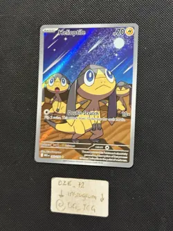 Pokemon Mega Evolutions - Helioptile - 143/132 - Illustration Art Rare - M/NM - Image 4
