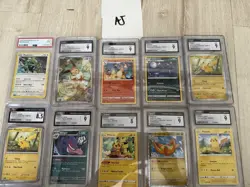 10 PSA CGC Graded Pokemon Lot 151 Mewtwo Umbreon Charizard Mcdonalds Pikachu - Image 1