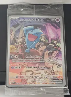 Pokemon TCG: Destined Rivals - Team Rockets Wobbuffet - Black Star Promo 203 - Image 3