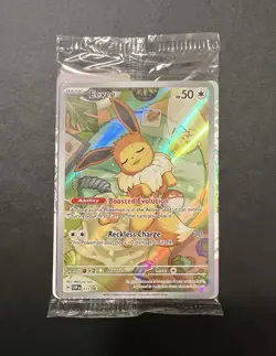 Pokemon TCG Eevee SVP EN 173 Prismatic Evolution ETB Black Star Promo NM SEALED - Image 1
