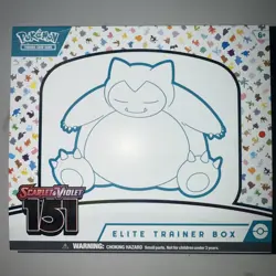 Pokemon TCG 151 Elite Trainer Box ETB Scarlet & Violet Rare (Tears on Box) - Image 1