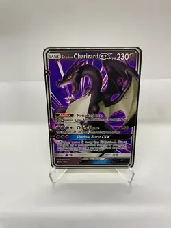 Shadow Charizard GX Gold Metal Pokemon Card-Collectible Gift Display！HOT - Image 1