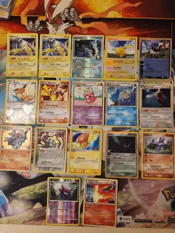 Vintage Pokemon 17 Card Lot: Rare, Holo, Rev Holo & Hard To Find ($250 Value) - Image 1