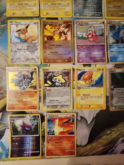 Vintage Pokemon 17 Card Lot: Rare, Holo, Rev Holo & Hard To Find ($250 Value) - Image 4