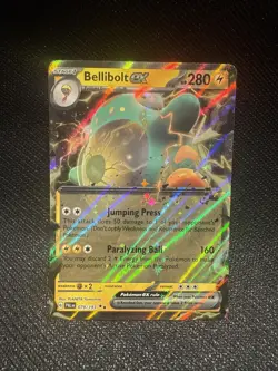 Pokemon Card Bellibolt EX 079/193 Sv02 Paldea Evolved Holo Double Rare - Image 1