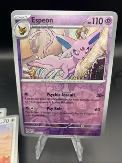 Pokemon Scarlet & Violet Prismatic Evolutions 57 Card Lot - Some Reverse Holos! - Image 1