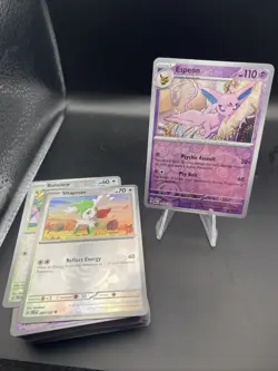 Pokemon Scarlet & Violet Prismatic Evolutions 57 Card Lot - Some Reverse Holos! - Image 2