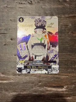 One Piece Foil Card My Era...Begins!! (Manga) OP09-096 Premium Booster Rare - Image 1